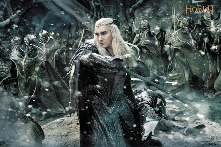 Hobbit - Thranduil Poster, Plakat, 40 × 26.7 cm