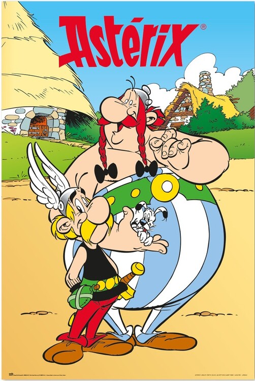 Asterix und Obelix Poster, Plakat, 61 × 91.5 cm
