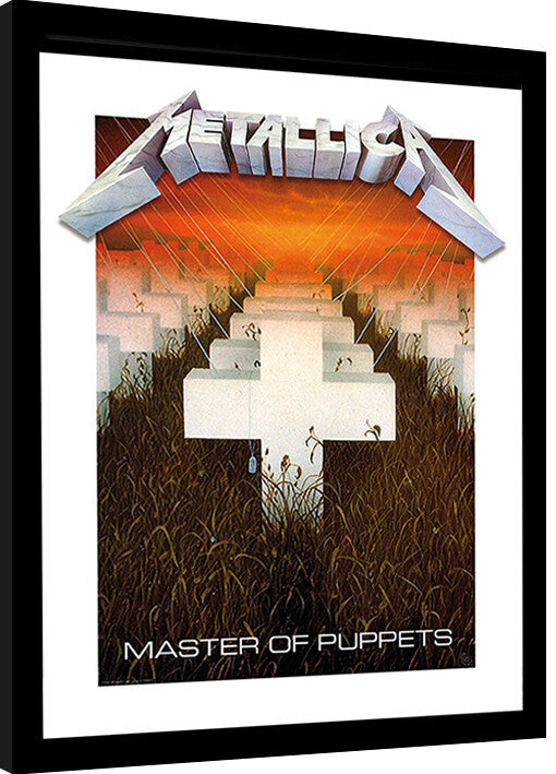 Metallica - Master of Puppets Gerahmte Poster, Bilder, 34 × 44.2 cm