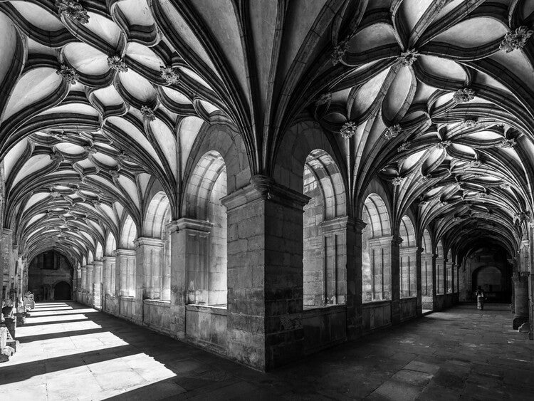 Leinwand Poster, Bilder the flowery cloister, Fernando Silveira, 80 × 60 cm