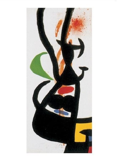 Kunstdruck Le Chef des Équipages - The Head of The Crew, Joan Miró, 60 × 80 cm