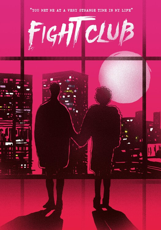 Leinwand Poster, Bilder Marla and Tyler, 70 × 100 cm