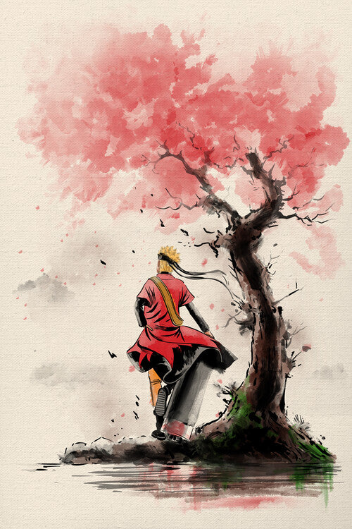 Leinwand Poster, Bilder The chosen one under the tree, 60 × 90 cm