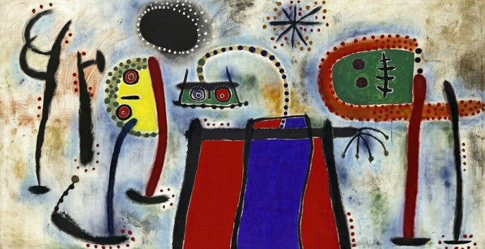 Kunstdruck Painting, 1953, Joan Miró, 70 × 50 cm