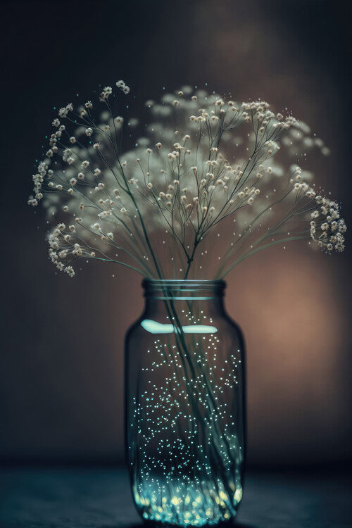 Leinwand Poster, Bilder Sparkling Vase, Treechild, 60 × 90 cm