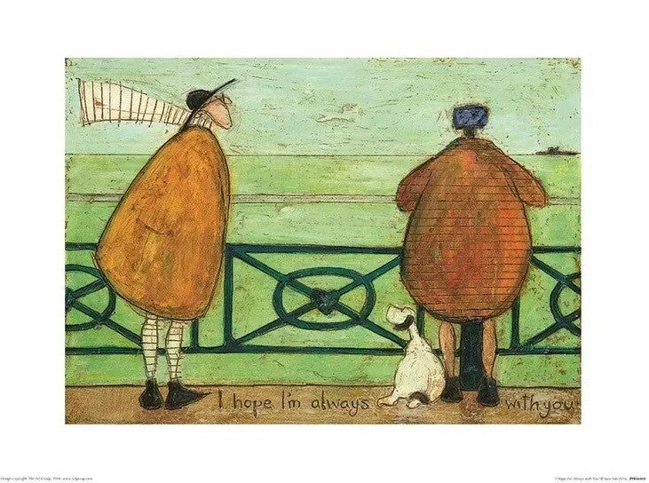 Kunstdruck Sam Toft - I Hope I‘m Always With You, 40 × 30 cm