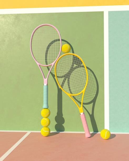 Leinwand Poster, Bilder Tennis balance, Andriy Onufriyenko, 70 × 90 cm