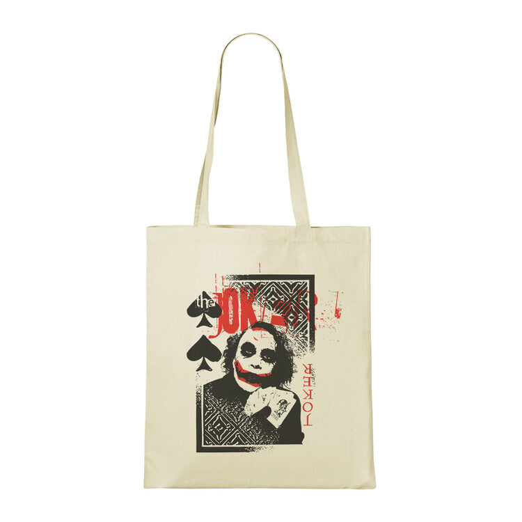 Tasche Joker Card, 100% Baumwolle