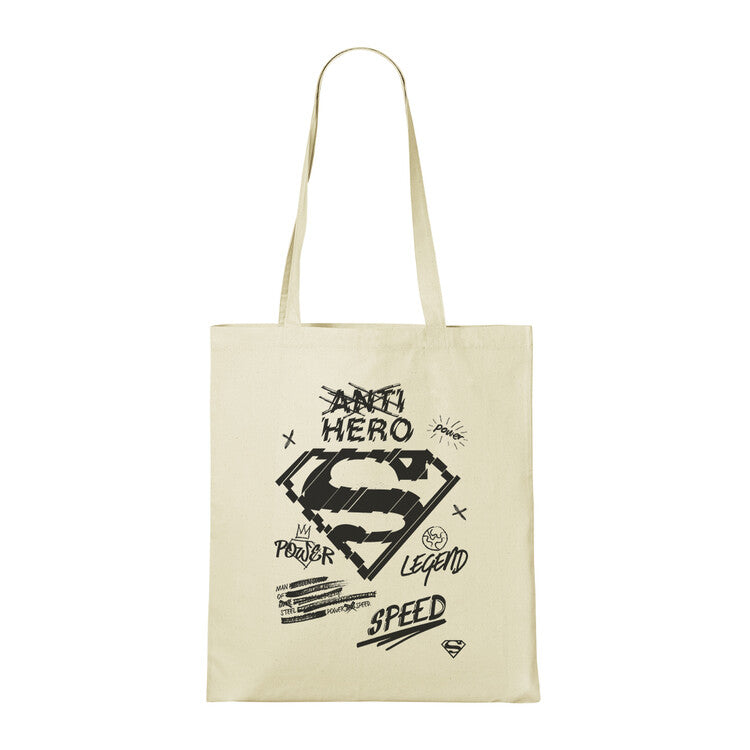 Tasche Superman - Anti Hero, 100% Baumwolle