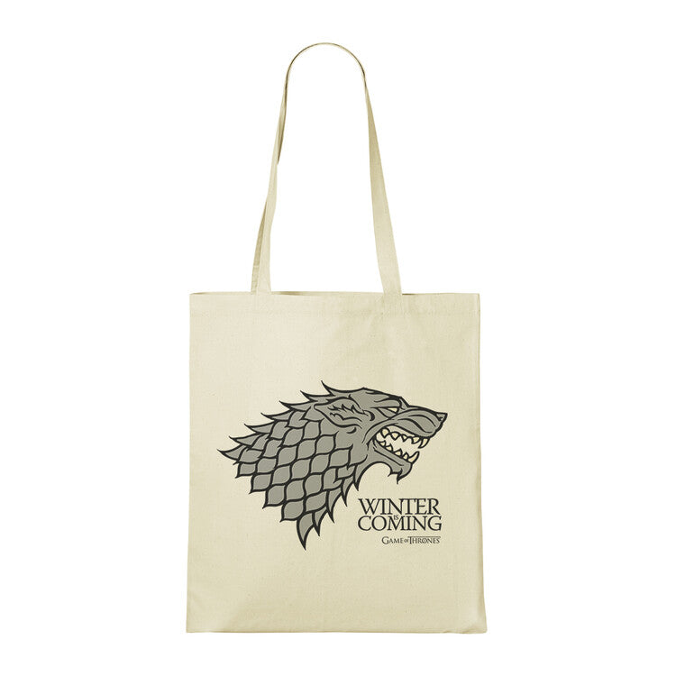 Tasche Game of Thrones - Winter Is Coming, 100% Baumwolle
