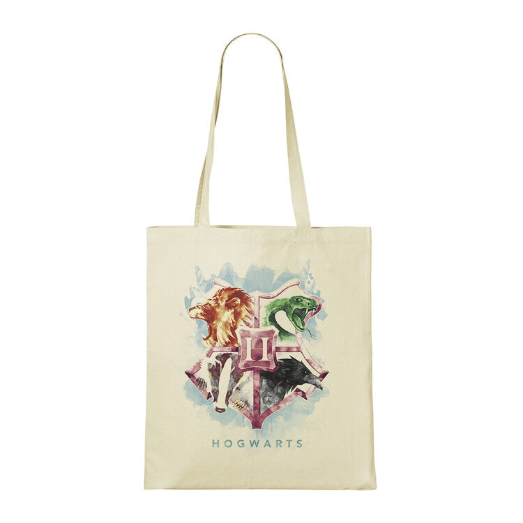 Tasche Harry Potter - Watercolour Crest, 100% Baumwolle