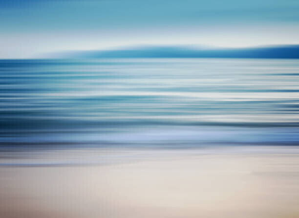 Leinwand Poster, Bilder BLUR BACKGROUND . sea sand sky, hepjam, 90 × 65 cm