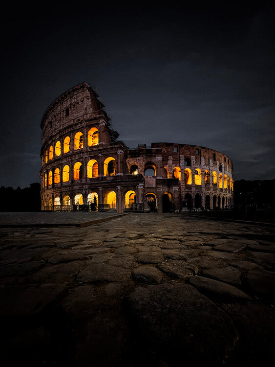 Leinwand Poster, Bilder Koloseum Rím Italy, 60 × 80 cm