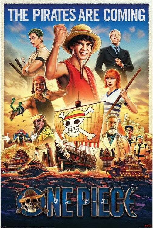 One Piece: Live Action - Pirates Incoming Poster, Plakat, 61 × 91.5 cm