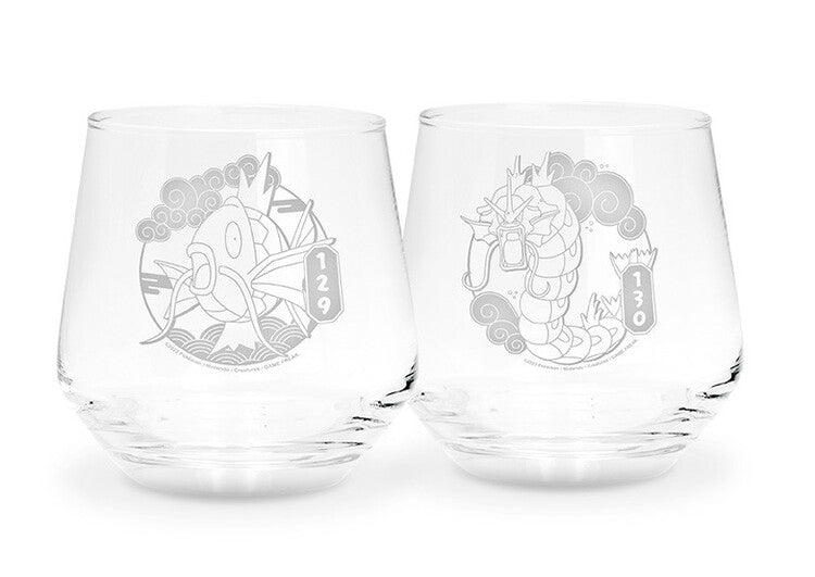 Glas Pokemon - Magikarp & Gyarados, (2x) 0,3 l