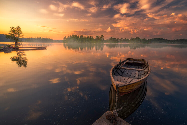 Leinwand Poster, Bilder Destinations, Ole Henrik Skjelstad, 90 × 60 cm