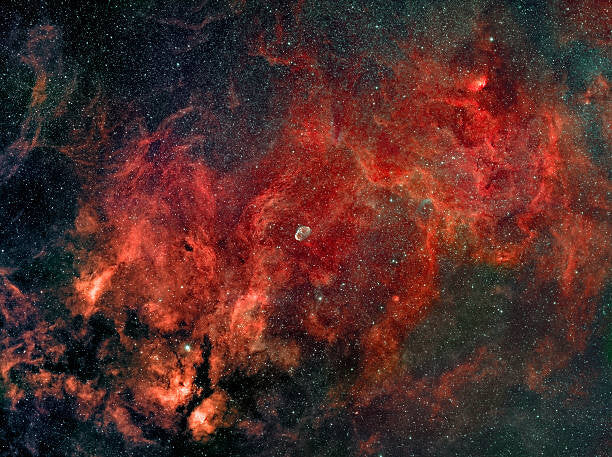 Leinwand Poster, Bilder Widefield view of the Crescent Nebula,, Stocktrek Images, 80 × 60 cm