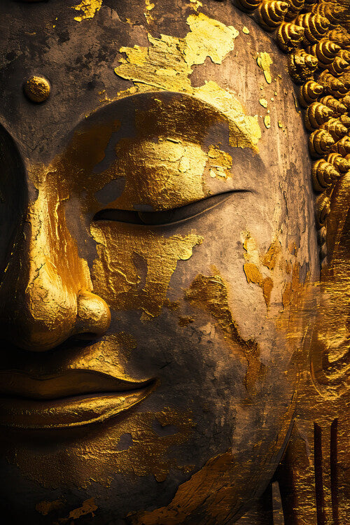 Leinwand Poster, Bilder Buddha portrait, 60 × 90 cm