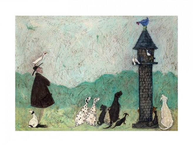 Kunstdruck Sam Toft - An Audience with Sweetheart, 80 × 60 cm