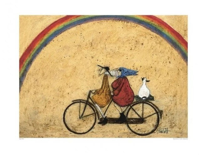 Kunstdruck Sam Toft - Somewhere Under a Rainbow, 50 × 40 cm