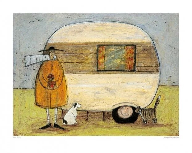 Kunstdruck Sam Toft - Home From Home, 50 × 40 cm
