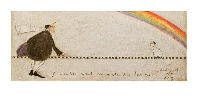 Kunstdruck Sam Toft - I Would Wait My Whole Life For You, 100 × 50 cm