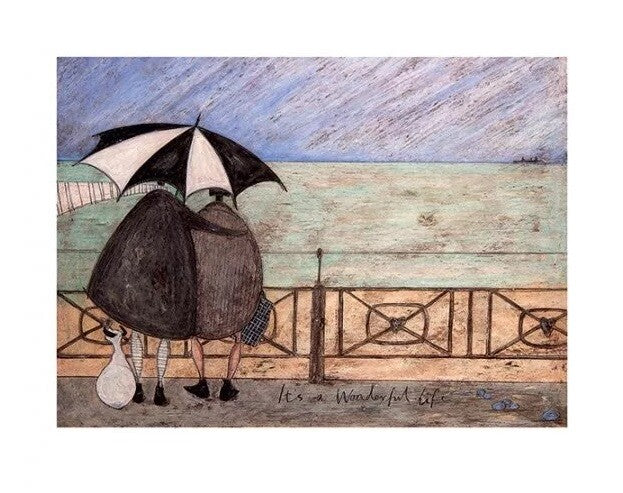 Kunstdruck Sam Toft - It's a Wonderful Life, 50 × 40 cm