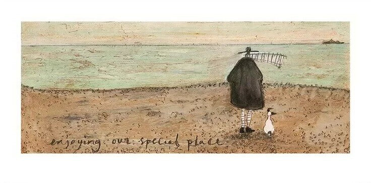 Kunstdruck Sam Toft - Enjoying Our Special Place, 60 × 30 cm