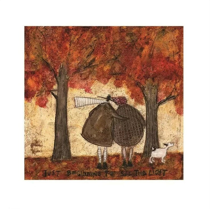Kunstdruck Sam Toft - Just Beginning To See The Light, 40 × 40 cm