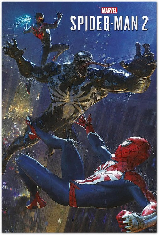 Spider-Man 2 - Spideys vs Venom Poster, Plakat, 61 × 91.5 cm
