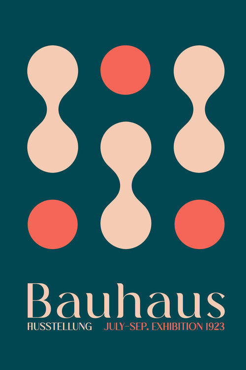 Leinwand Poster, Bilder Emel Tunaboylu - Bauhaus Exhibition No. 2, 60 × 90 cm