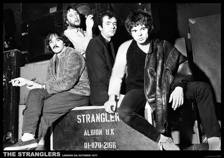 The Stranglers - London 1977 Poster, Plakat, 84.1 × 59.4 cm