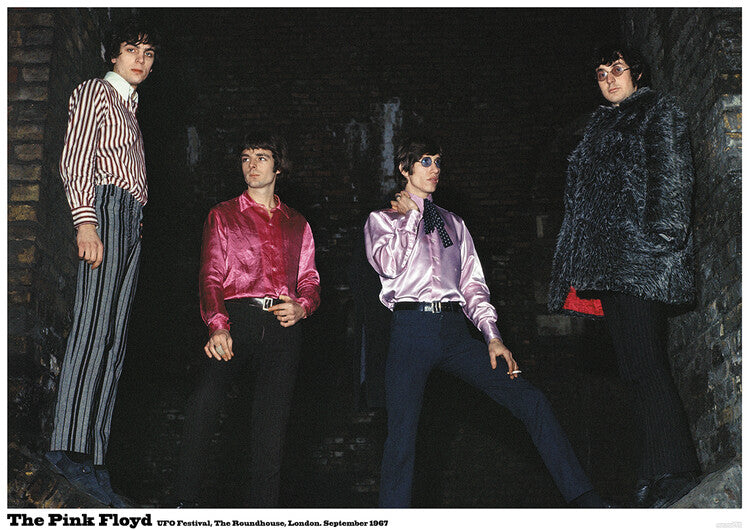 Pink Floyd - UFO Festival London September 1967 Poster, Plakat, 84.1 × 59.4 cm