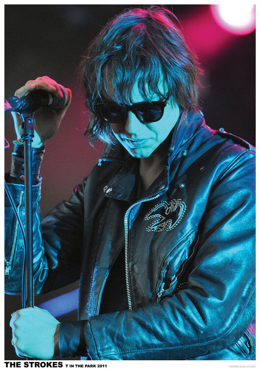 Strokes - T In The Park 2011 Poster, Plakat, 59.4 × 84.1 cm