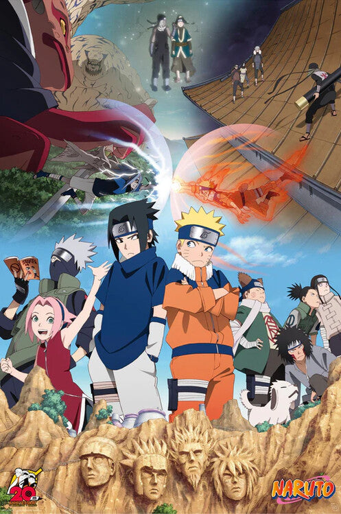 Naruto - Will of Fire Poster, Plakat, 61 × 91.5 cm