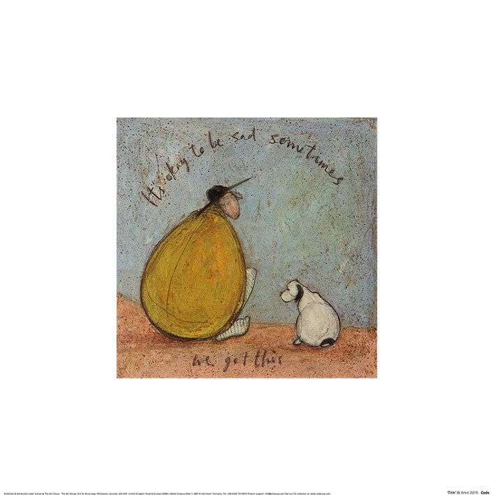 Kunstdruck Sam Toft - We Got This, 30 × 30 cm