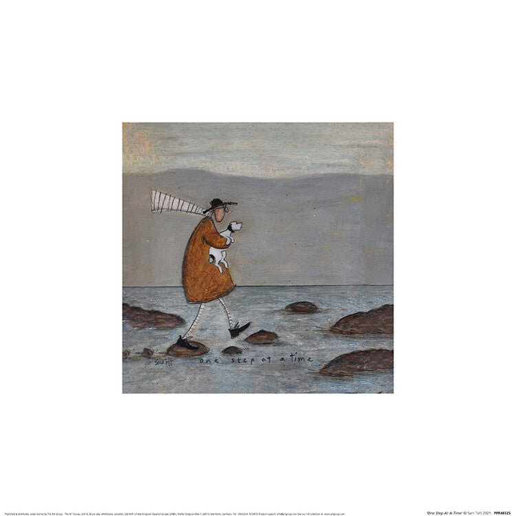 Kunstdruck Sam Toft - One Step At A Time, 30 × 30 cm