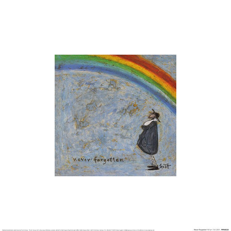 Kunstdruck Sam Toft - Never Forgotten, 30 × 30 cm