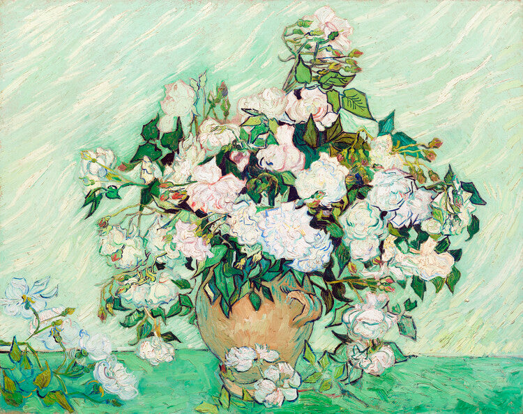 Roses, 1890, Vincent van Gogh Poster, Plakat, 40 × 30 cm