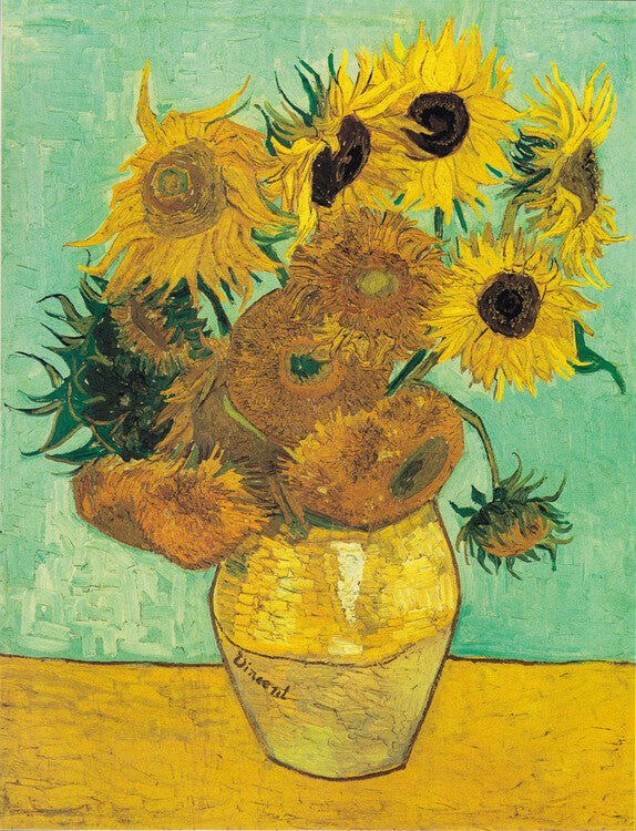 Sonnenblumen, Vincent van Gogh Poster, Plakat, 30 × 40 cm