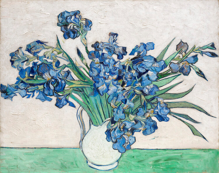 Irises, 1890, Vincent van Gogh Poster, Plakat, 40 × 30 cm