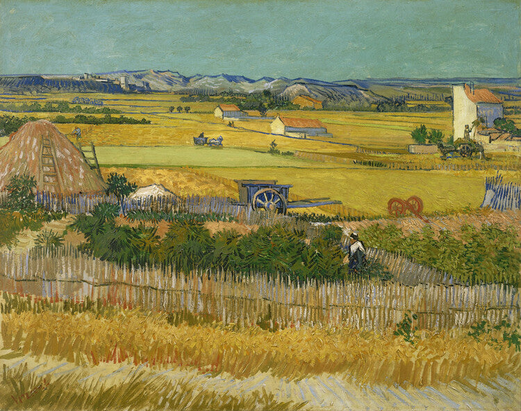 The Harvest, 1888, Vincent van Gogh Poster, Plakat, 40 × 30 cm