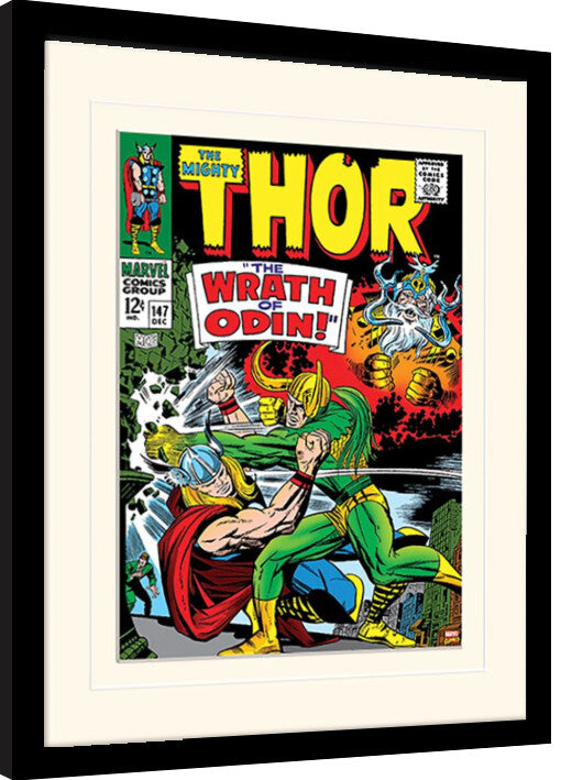Thor - Wrath of Odin Gerahmte Poster, Bilder, 34.3 × 44.5 cm