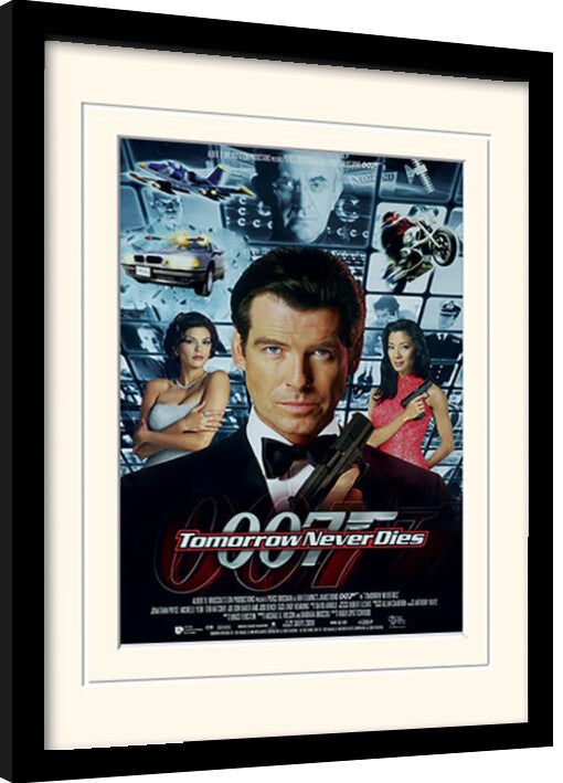 James Bond Gerahmte Poster, Bilder, 34.3 × 44.5 cm