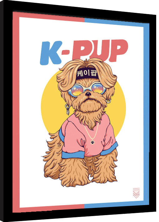 Vincent Trinidad - K Pup Gerahmte Poster, Bilder, 34.3 × 44.5 cm