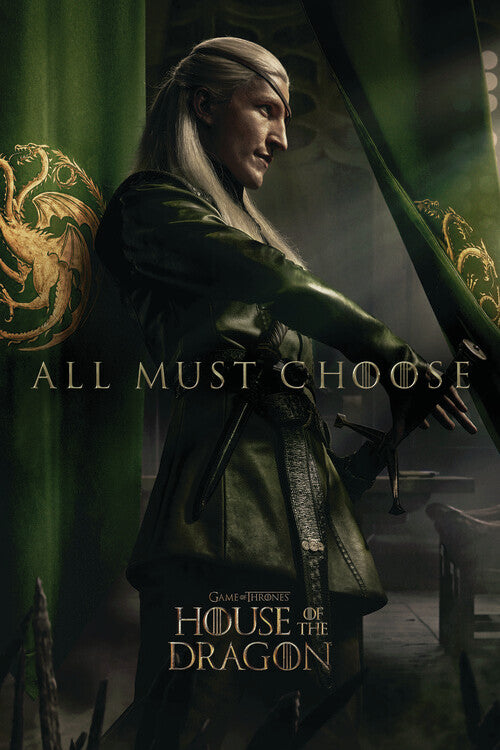 House of the Dragon - Aemond Targaryen Poster, Plakat, 26.7 × 40 cm