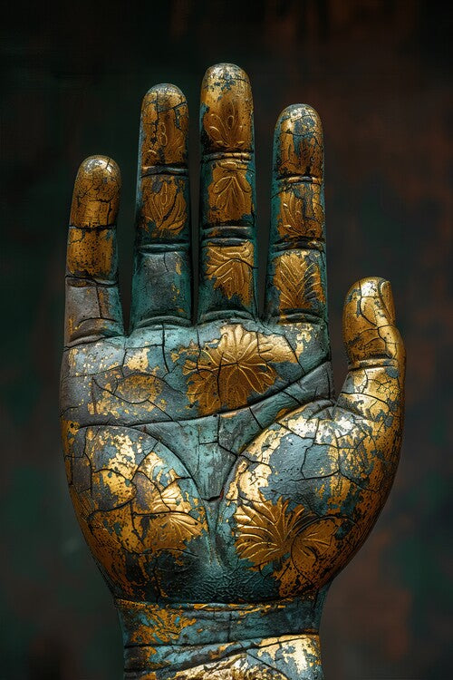 Leinwand Poster, Bilder Buddha's hand, 60 × 90 cm