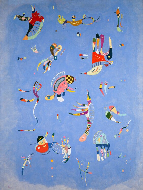 Sky Blue (1940), Wassily Kandinsky Poster, Plakat, 30 × 40 cm