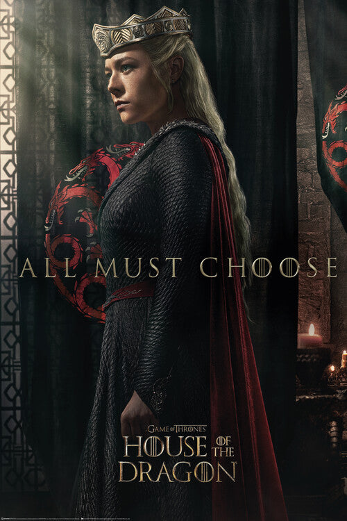 House of the Dragon - Rhaenyra Targaryen Poster, Plakat, 61 × 91.5 cm