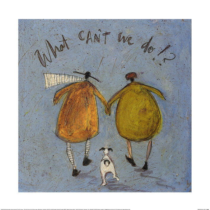 Kunstdruck Sam Toft - What Can't We Do!?, 40 × 40 cm